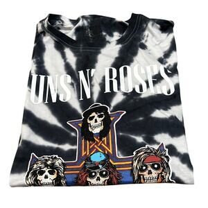 GUNS N ROSES Graphic TIE DYE SHIRT Size Large New No Tags